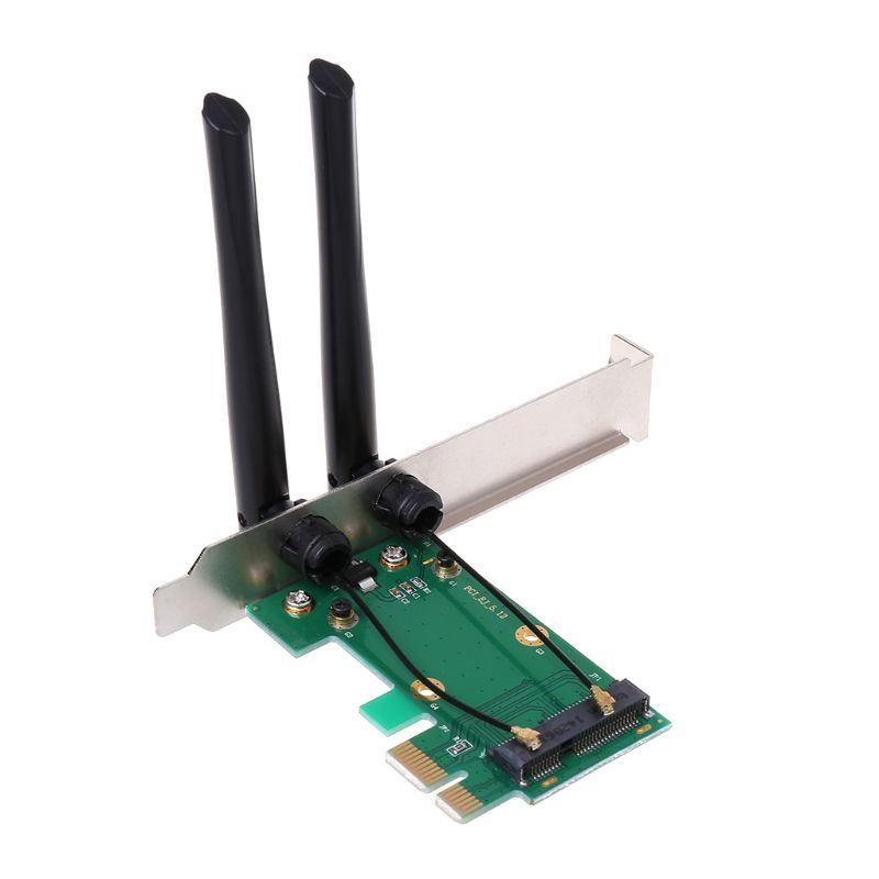 

Приемник Wi-Fi NoBrand для компьютера Mini PCI-e, Зеленый;белый