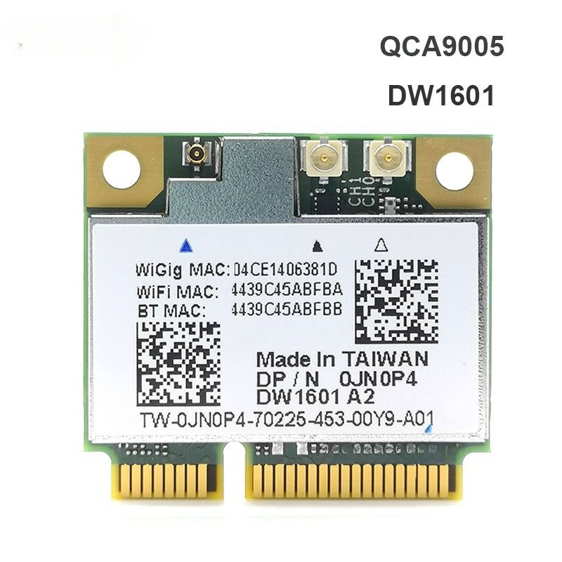 

Приемник Wi-Fi NoBrand для компьютера Mini PCI-e 802.11n; 802.11a; 802.11g, Зеленый;белый