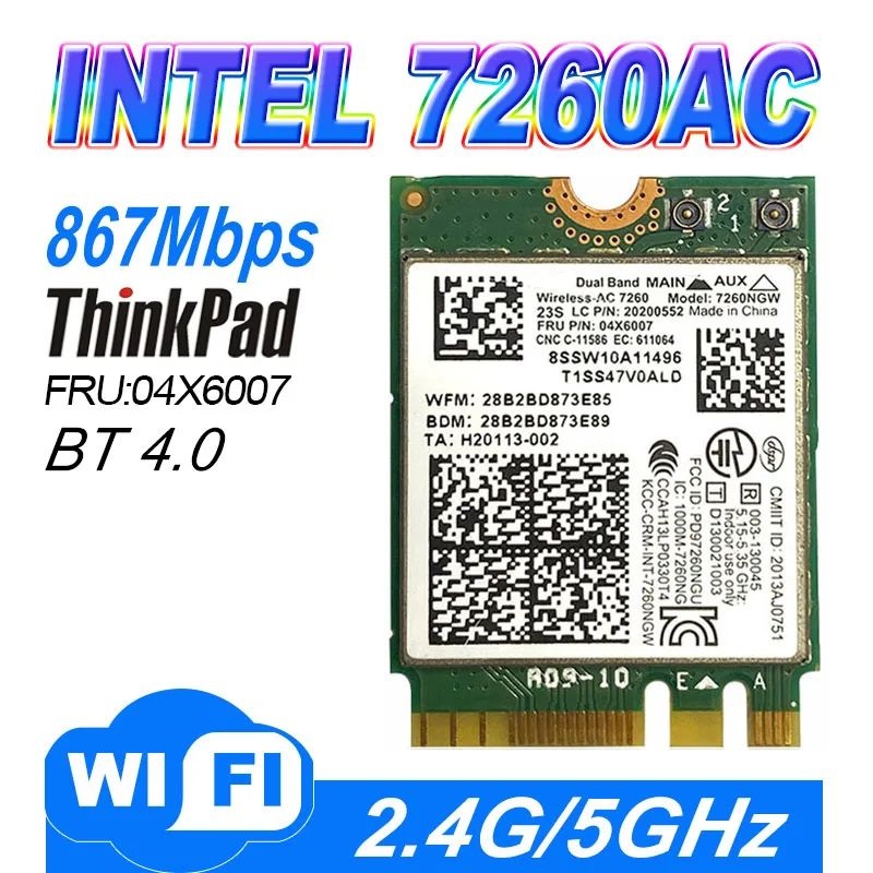 

Приемник Wi-Fi NoBrand M.2 802.11ac, Зеленый;белый