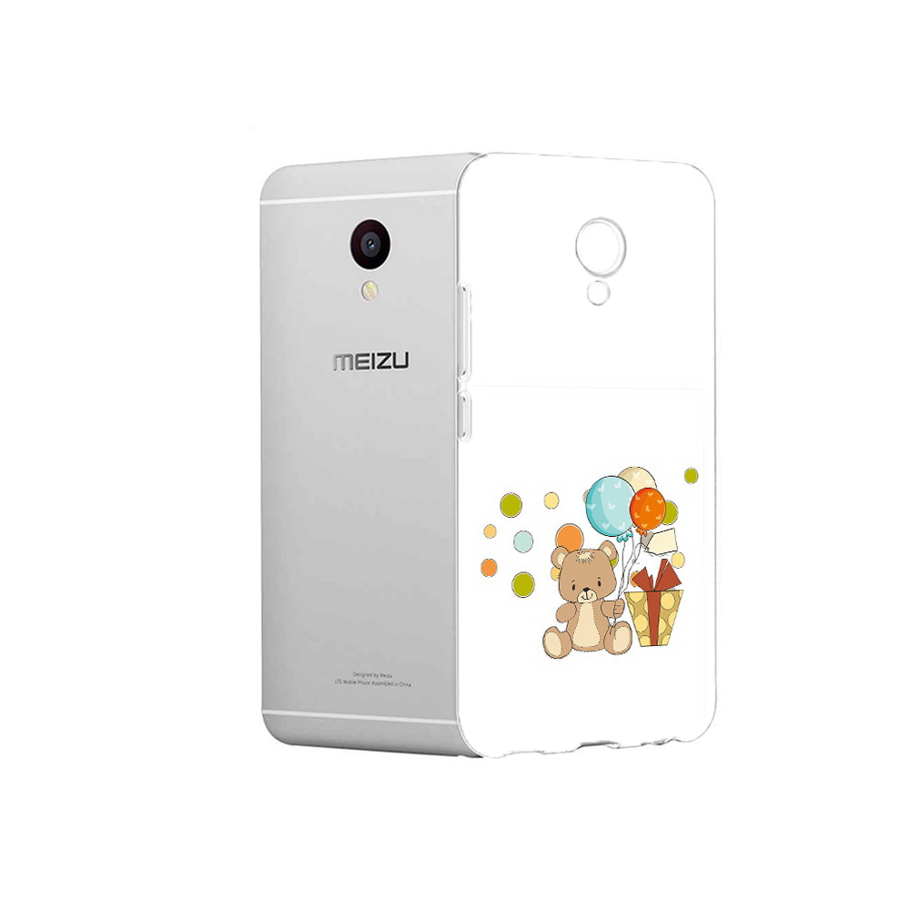

Чехол MyPads Tocco для Meizu M3 медвеженок с подарком (PT46043.81.470), Прозрачный, Tocco