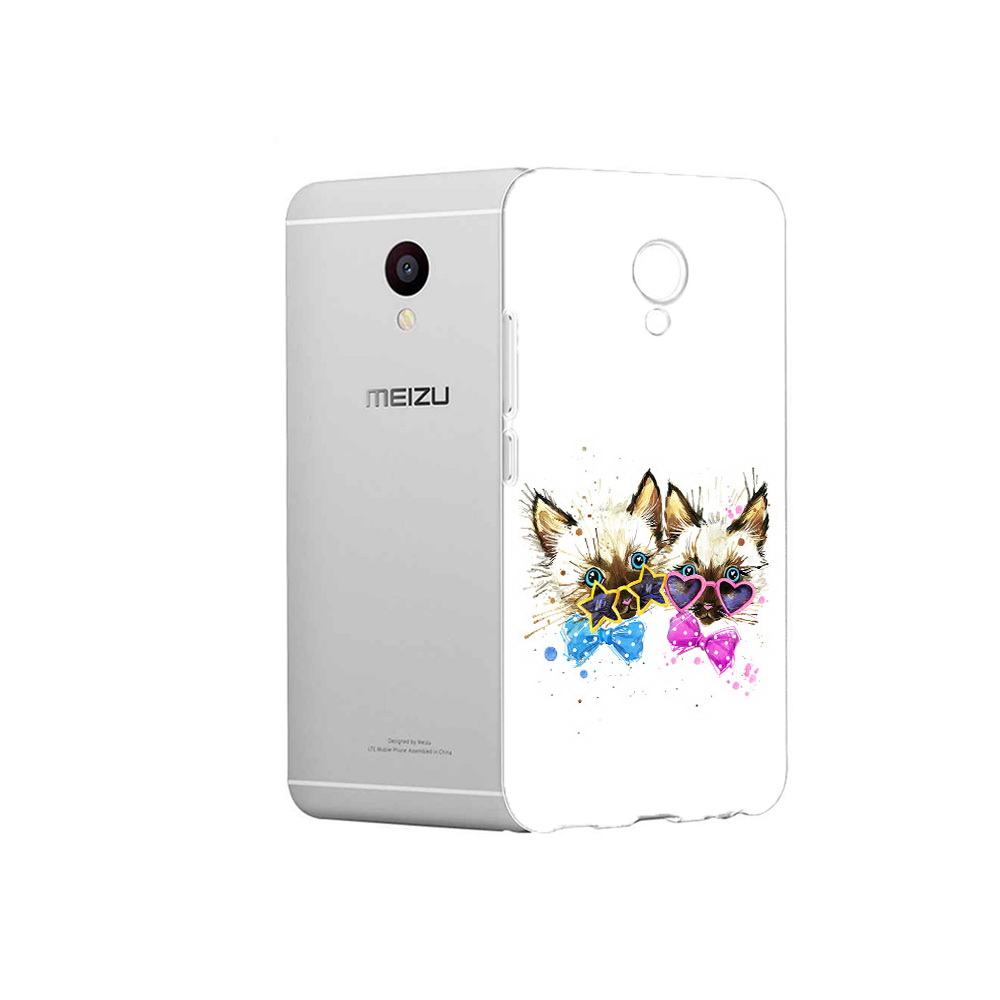 

Чехол MyPads Tocco для Meizu M3 милые котята (PT46043.81.474), Прозрачный, Tocco
