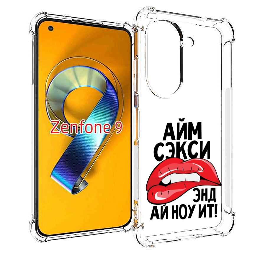 

Чехол MyPads айм-секси для Asus Zenfone 9 (AI2202), Прозрачный, Tocco