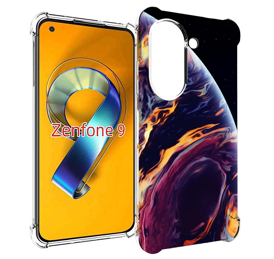 

Чехол MyPads акварельная планета для Asus Zenfone 9 (AI2202), Прозрачный, Tocco