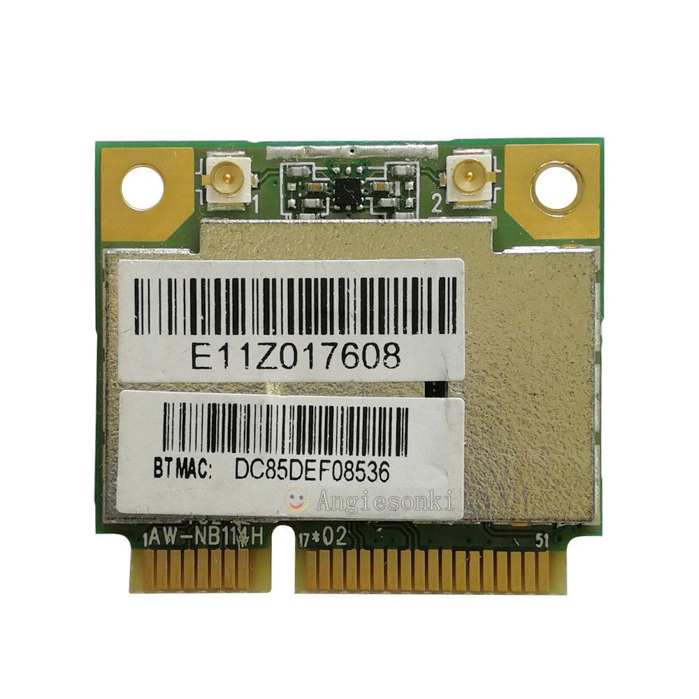 

Приемник Wi-Fi NoBrand для компьютера Mini PCI-e 802.11n, Зеленый;белый