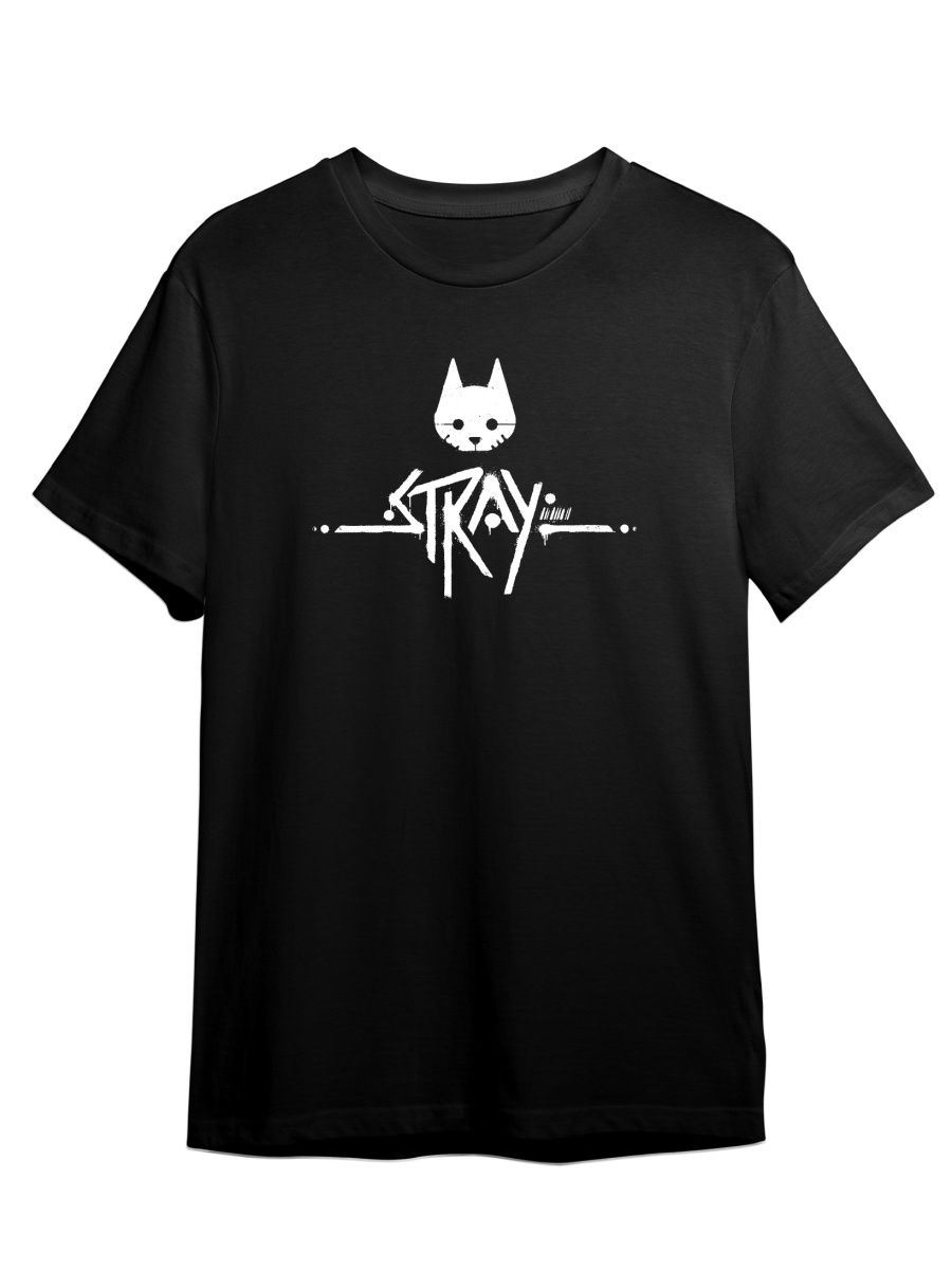 

Футболка унисекс СувенирShop Stray/Стрей 1 черная S (44-46), Черный, "Stray/Стрей" 1