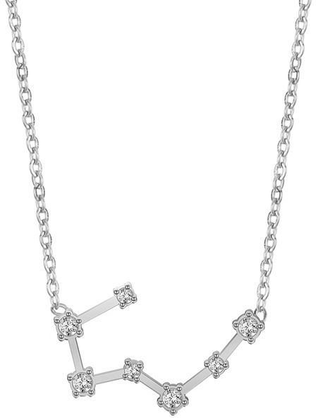 

Колье из стали 45 см Nouvelle mode GSP0501-S2, фианит, GSP0501-S2