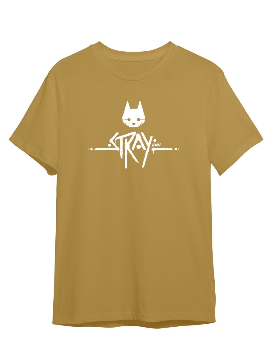 

Футболка унисекс СувенирShop Stray/Стрей 1 желтая M (46-48), "Stray/Стрей" 1