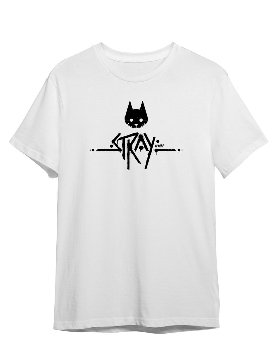 

Футболка унисекс СувенирShop Stray/Стрей 1 белая 5XL (64-66), "Stray/Стрей" 1