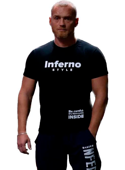 

Футболка мужская INFERNO style Ф-001-006 черная 2XL, Черный, Ф-001-006