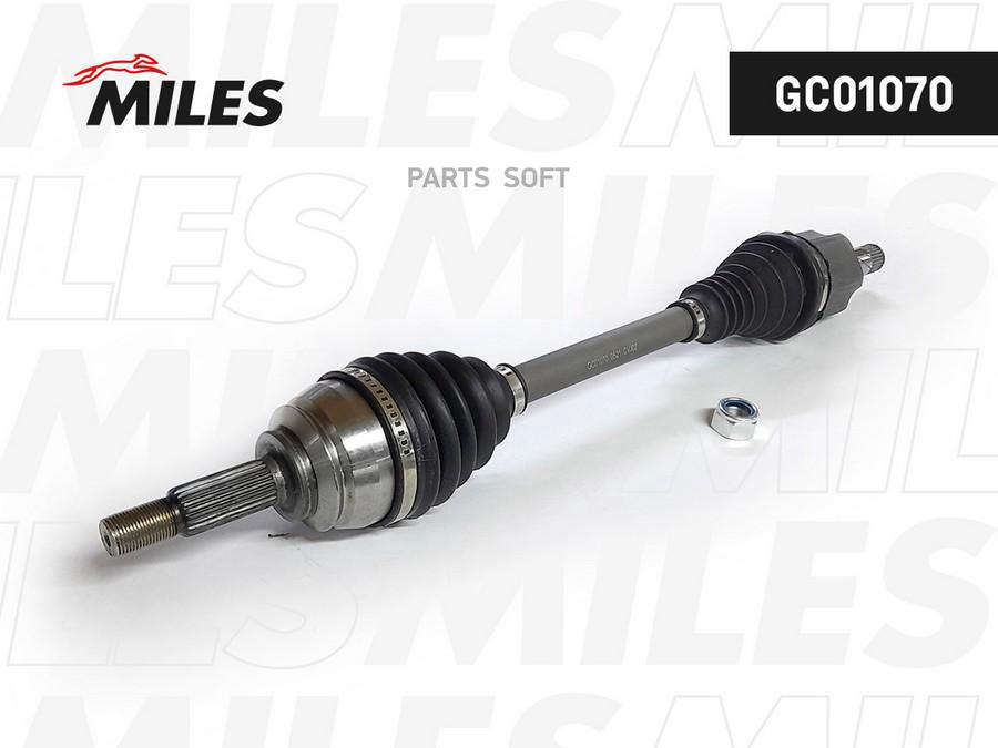 

MILES GC01070 Привод в сборе LADA X-RAY 15- лев.дв.21129/КПП Renault JR5 1шт