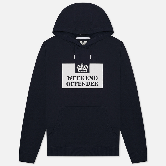 

Мужская толстовка Weekend Offender HM Service Classic Hoodie синий, Размер XS, HM Service Classic Hoodie