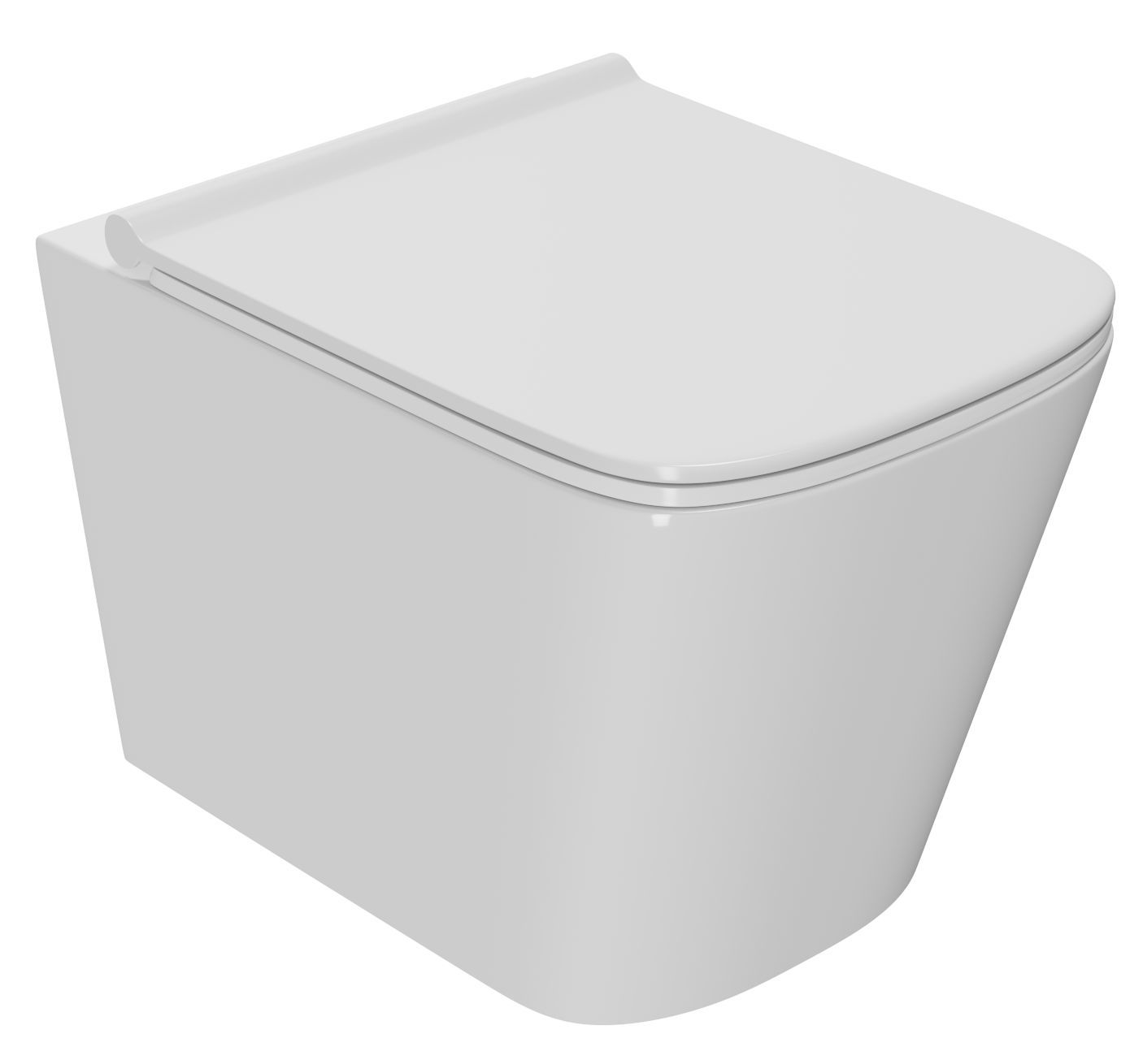 Унитаз подвесной безободковый Bau Stil PRO сиденье в комплекте