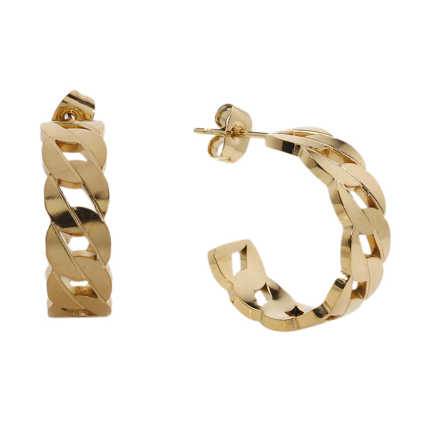

Серьги конго из стали Nouvelle mode GSE0016-E, GSE0016-E