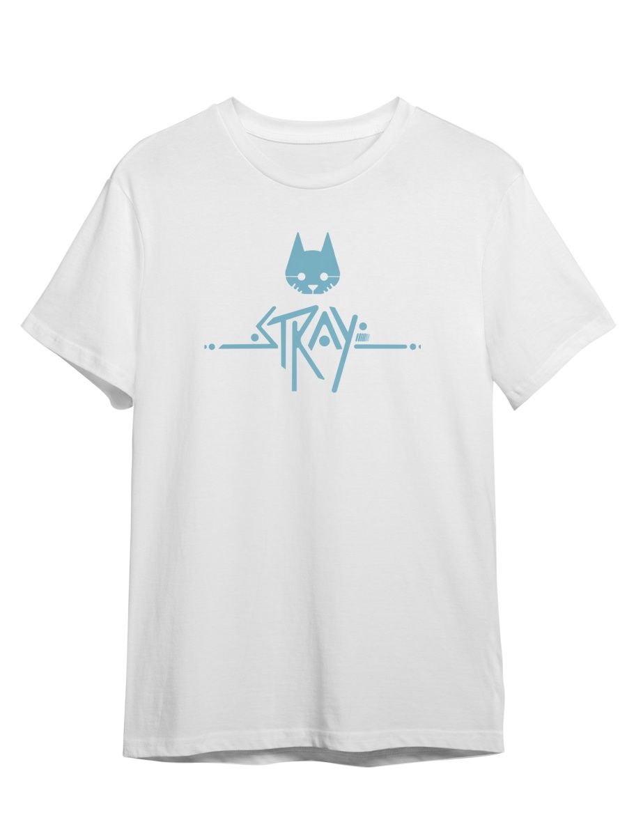 

Футболка унисекс СувенирShop Stray/Стрей 3LMLB белая 2XL (52-54), "Stray/Стрей" 3LMLB