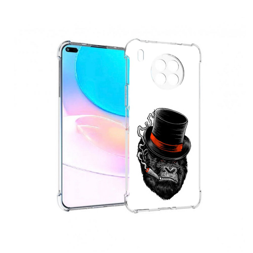 

Чехол задняя-панель-накладка-бампер MyPads дизайнерская горилла для Huawei Nova 8i, Прозрачный, Tocco