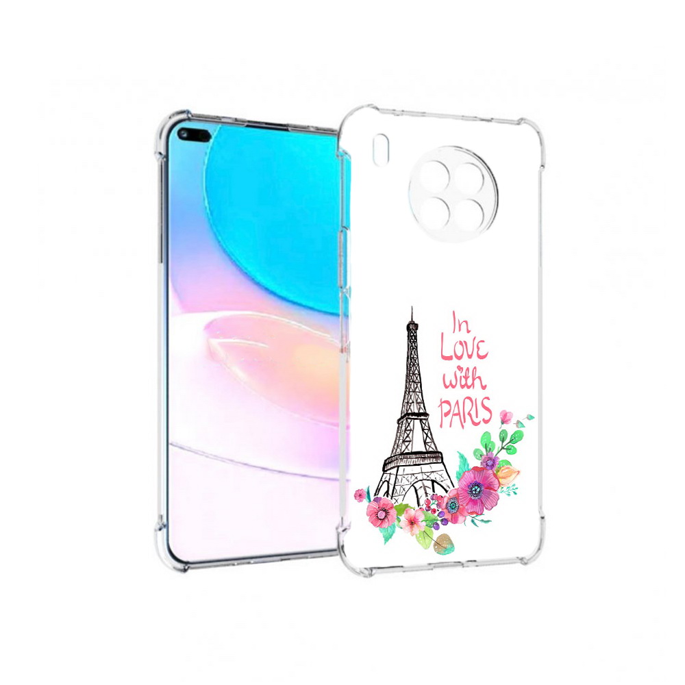 

Чехол задняя-панель-накладка-бампер MyPads любимый париж для Huawei Nova 8i, Прозрачный, Tocco