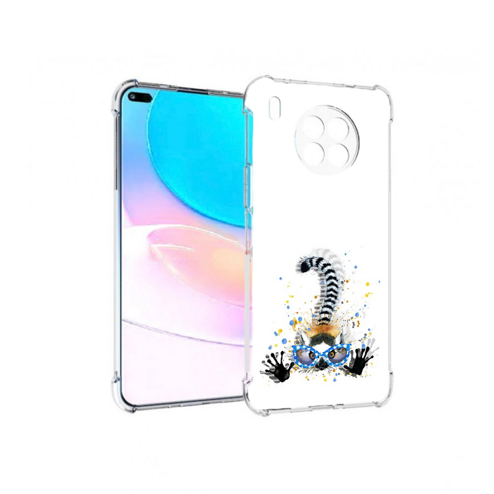 

Чехол задняя-панель-накладка-бампер MyPads лямур для Huawei Nova 8i, Прозрачный, Tocco
