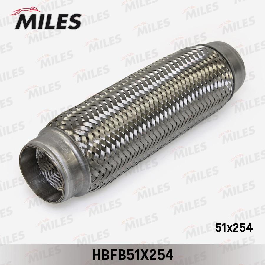 

MILES HBFB51X254 Труба гофрированная универсальная 51X254 1шт