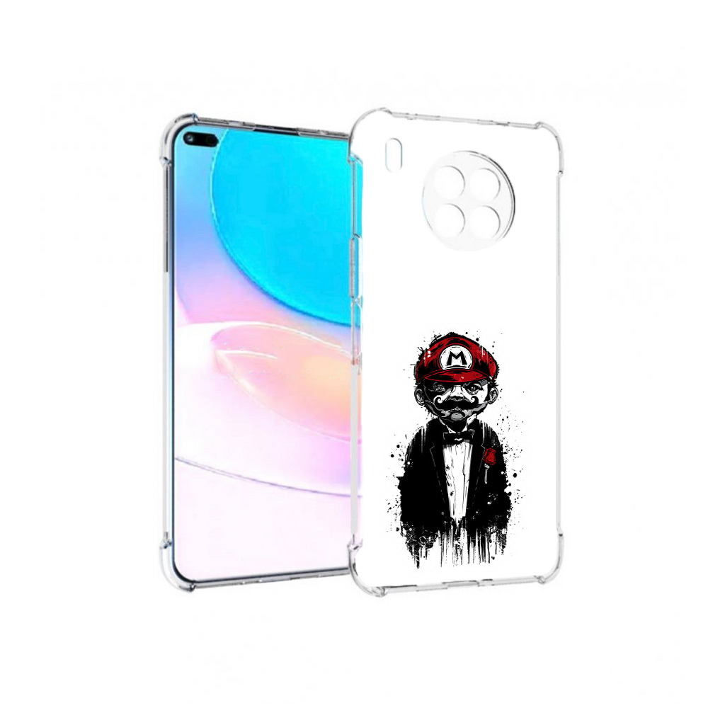 

Чехол задняя-панель-накладка-бампер MyPads марио для Huawei Nova 8i, Прозрачный, Tocco