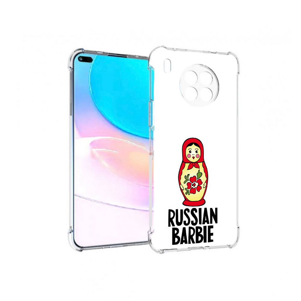 

Чехол задняя-панель-накладка-бампер MyPads матрешка для Huawei Nova 8i, Прозрачный, Tocco