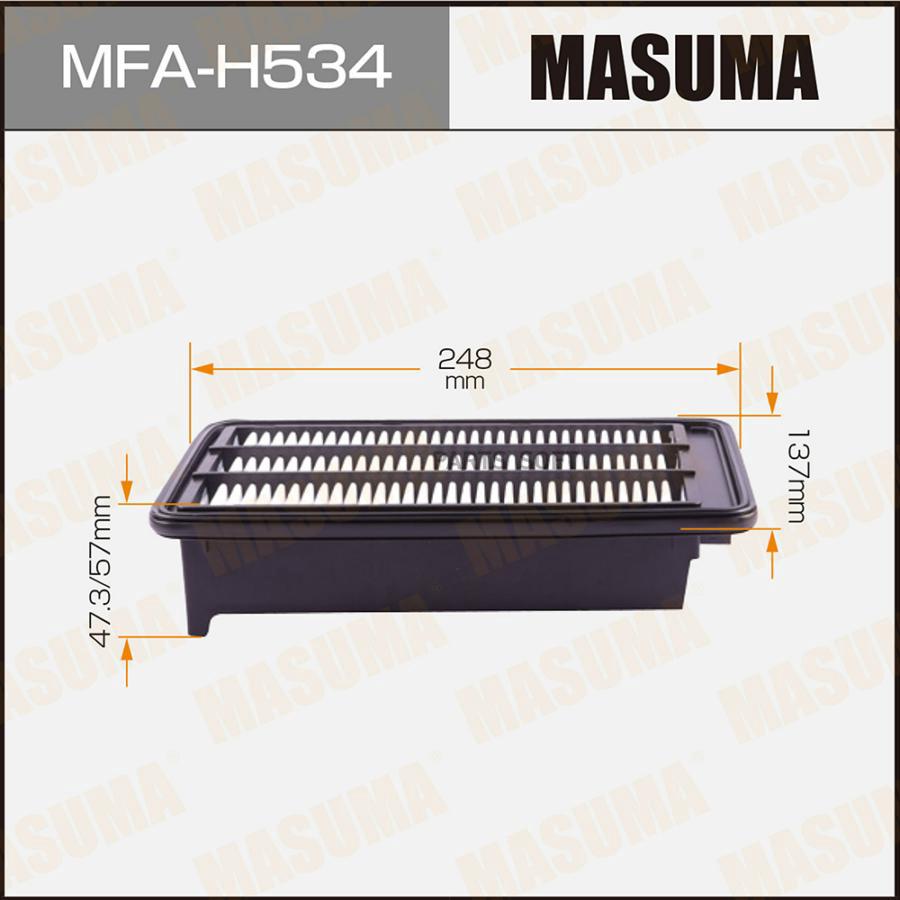 

Воздушный фильтр A-8013 MASUMA HONDA CR-V / RW1 (1/40) Пропитка