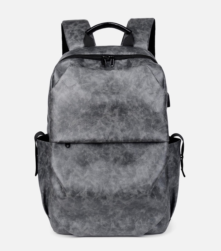 Рюкзак унисекс 3ppl ryukzakusb_new серый, 43x27.5x14 см