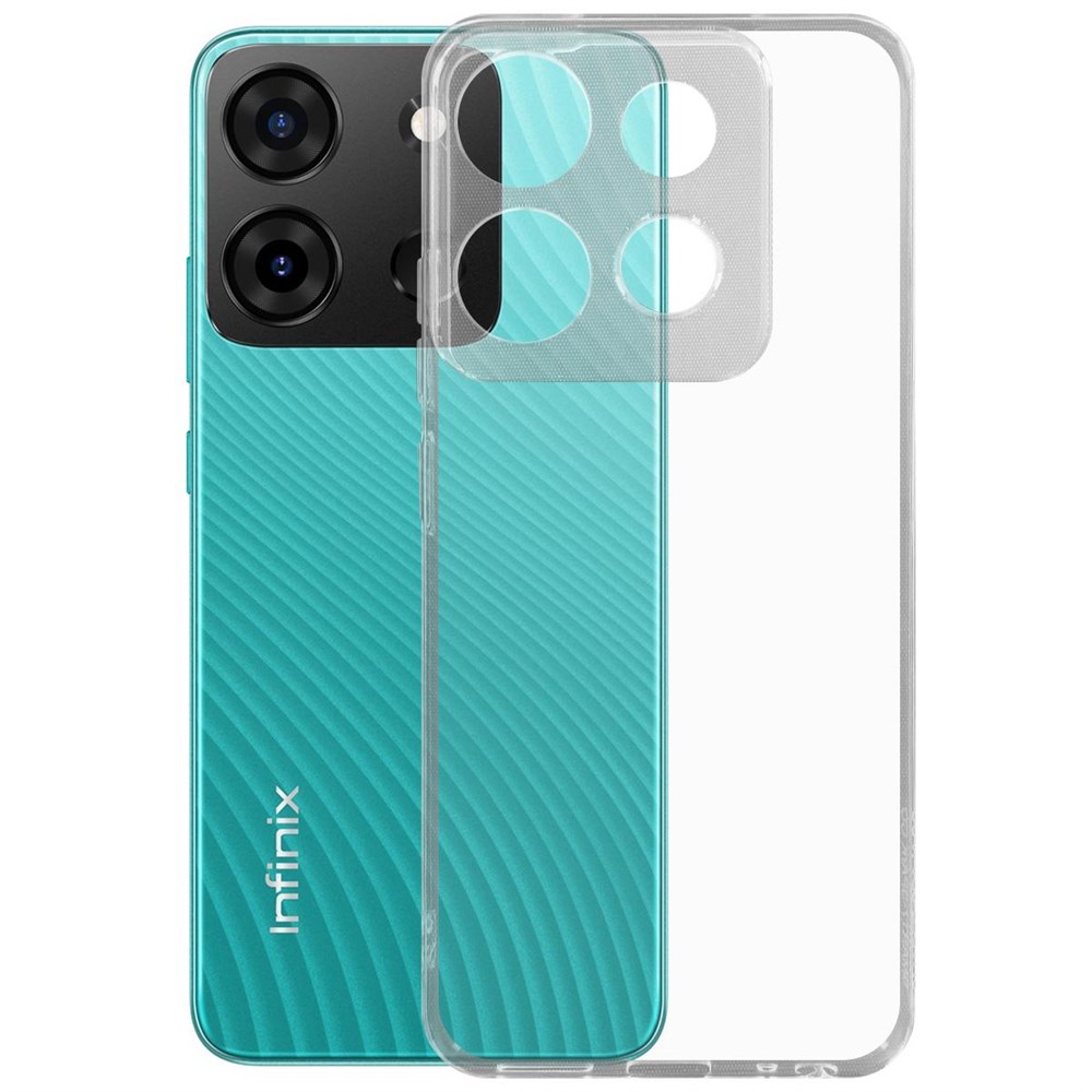 

Чехол-накладка Krutoff Clear Case для Infinix Smart 7, Прозрачный