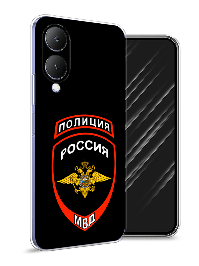 

Чехол Awog на Vivo Y17s "Полиция шеврон", Черный;красный;белый, 269850-1