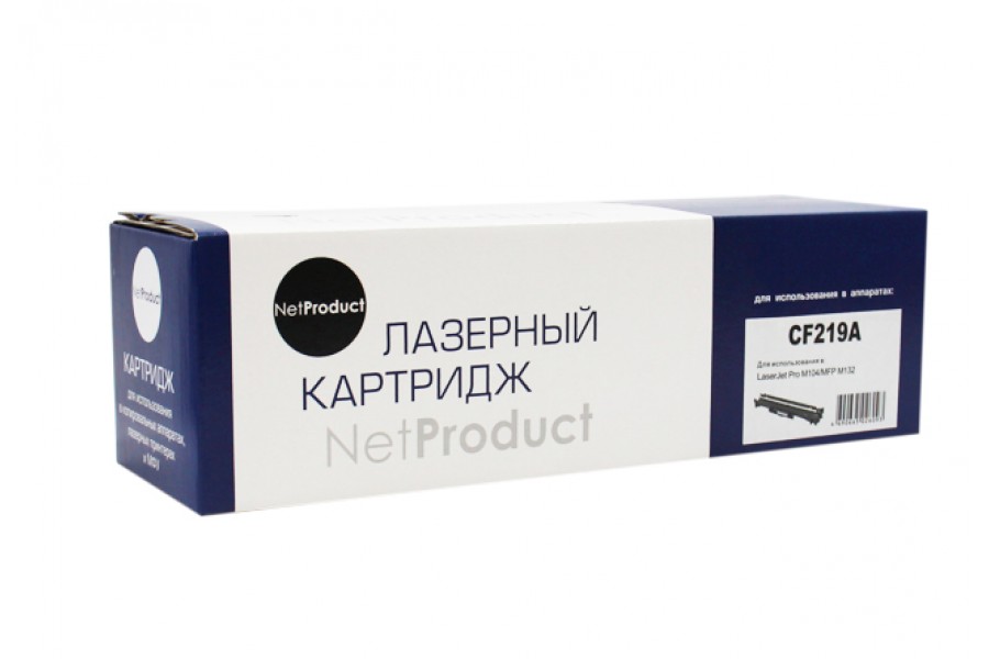 

Фотобарабан NetProduct (N-CF219A) черный, совместимый