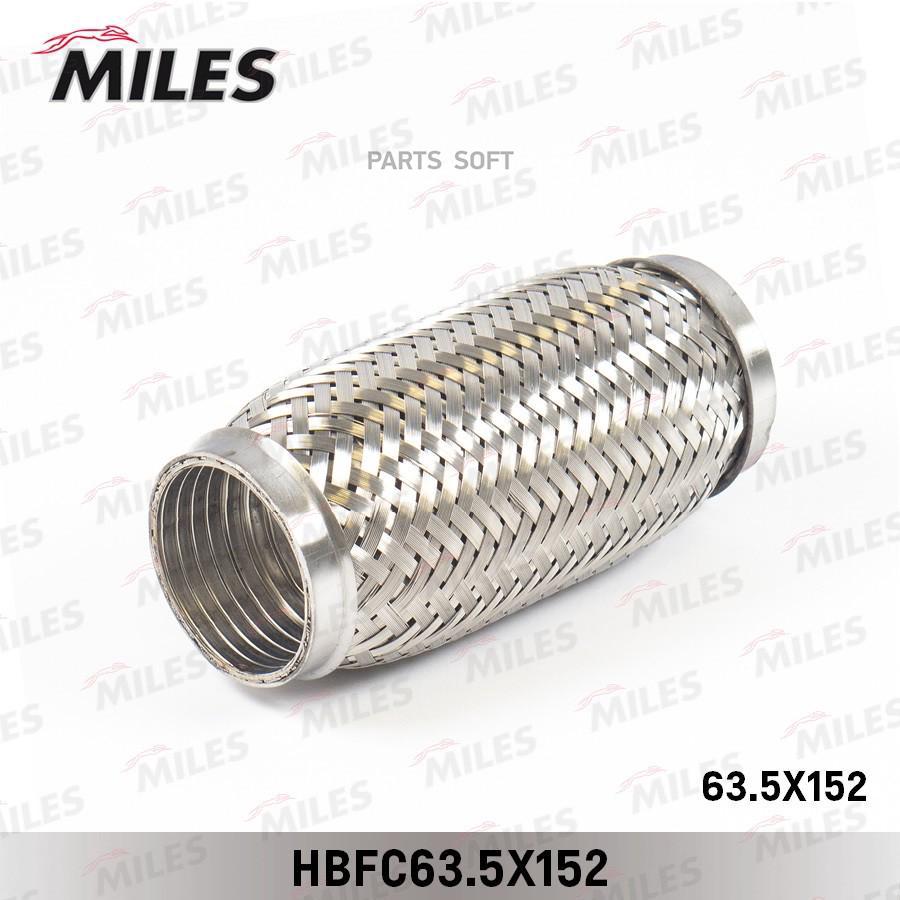 

MILES HBFC63.5X152 Труба гофрированная с внутренним металлорукавом 63.5X152 1шт