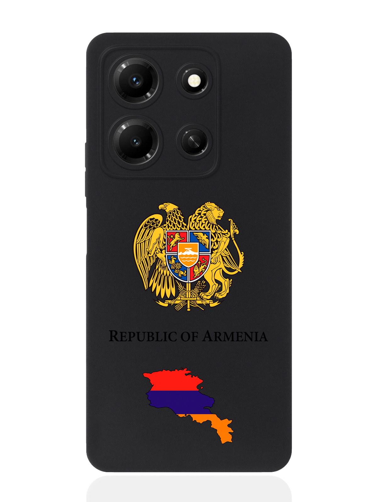 

Чехол SignumCase для Infinix Note 30i Герб Армении, Разноцветный, Infinix