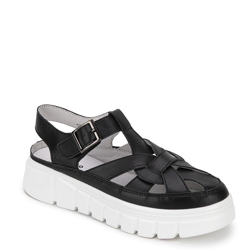 

Сандалии женские El Tempo VIC123_RB167-1_BLACK черные 37 RU, VIC123_RB167-1_BLACK
