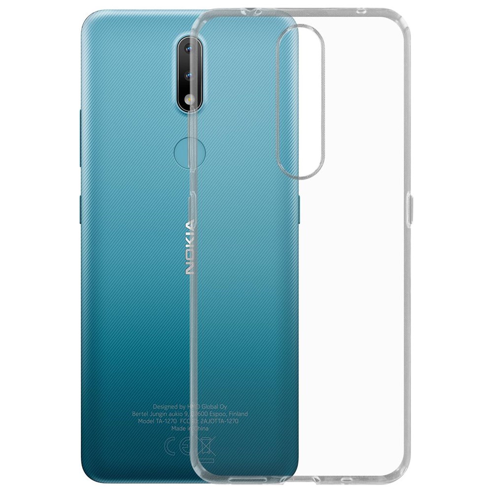 

Чехол-накладка Krutoff Clear Case для Nokia 2.4, Прозрачный