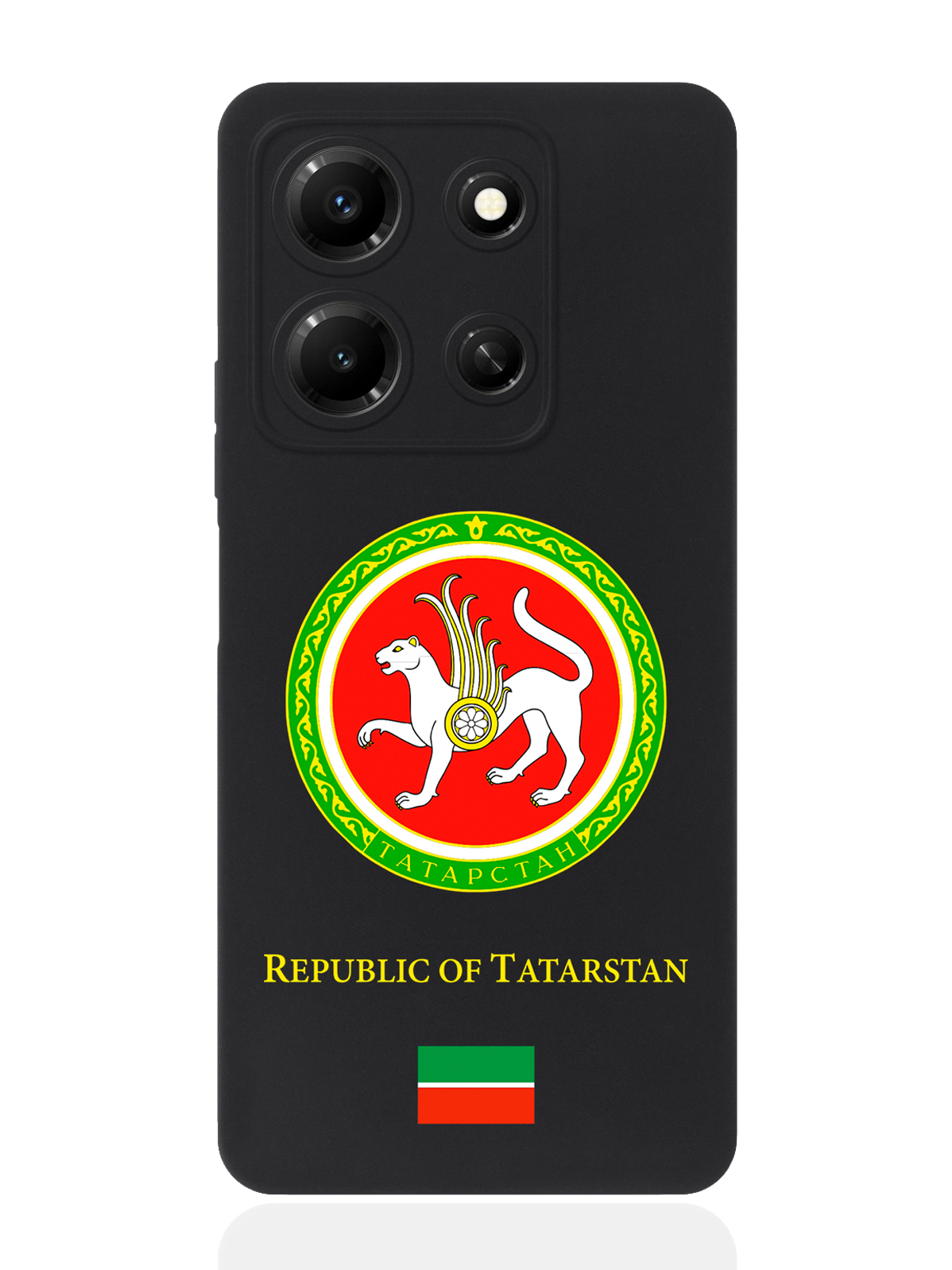 

Чехол SignumCase для Infinix Note 30i Герб Татарстана, Разноцветный, Infinix
