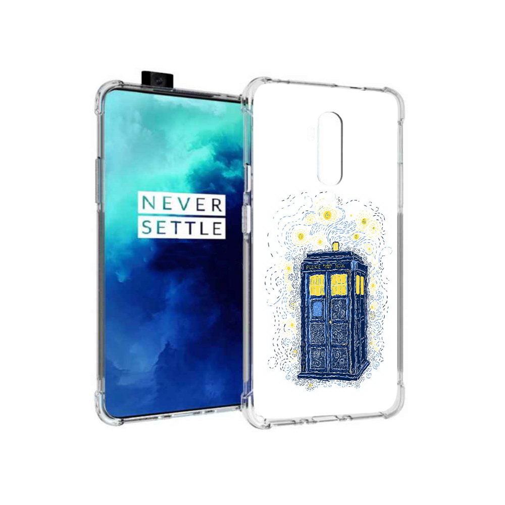 

Чехол MyPads Tocco для OnePlus 7T Pro будка рисунок (PT139735.142.249), Прозрачный, Tocco