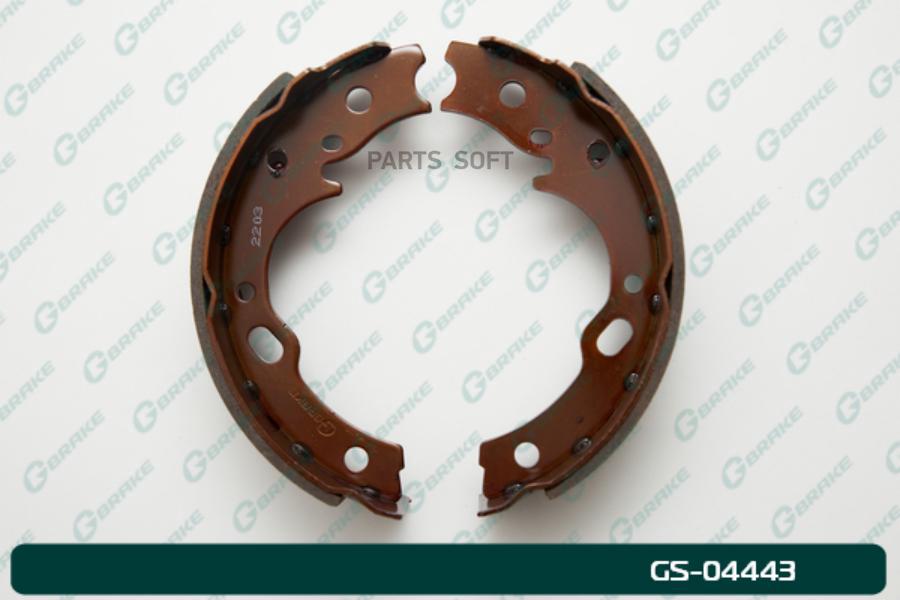 Тормозные колодки GBRAKE барабанные GS04443