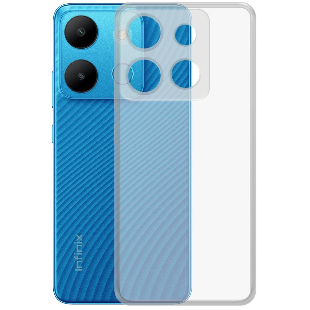 

Чехол-накладка Krutoff Clear Case для Infinix Smart 7 HD, Прозрачный