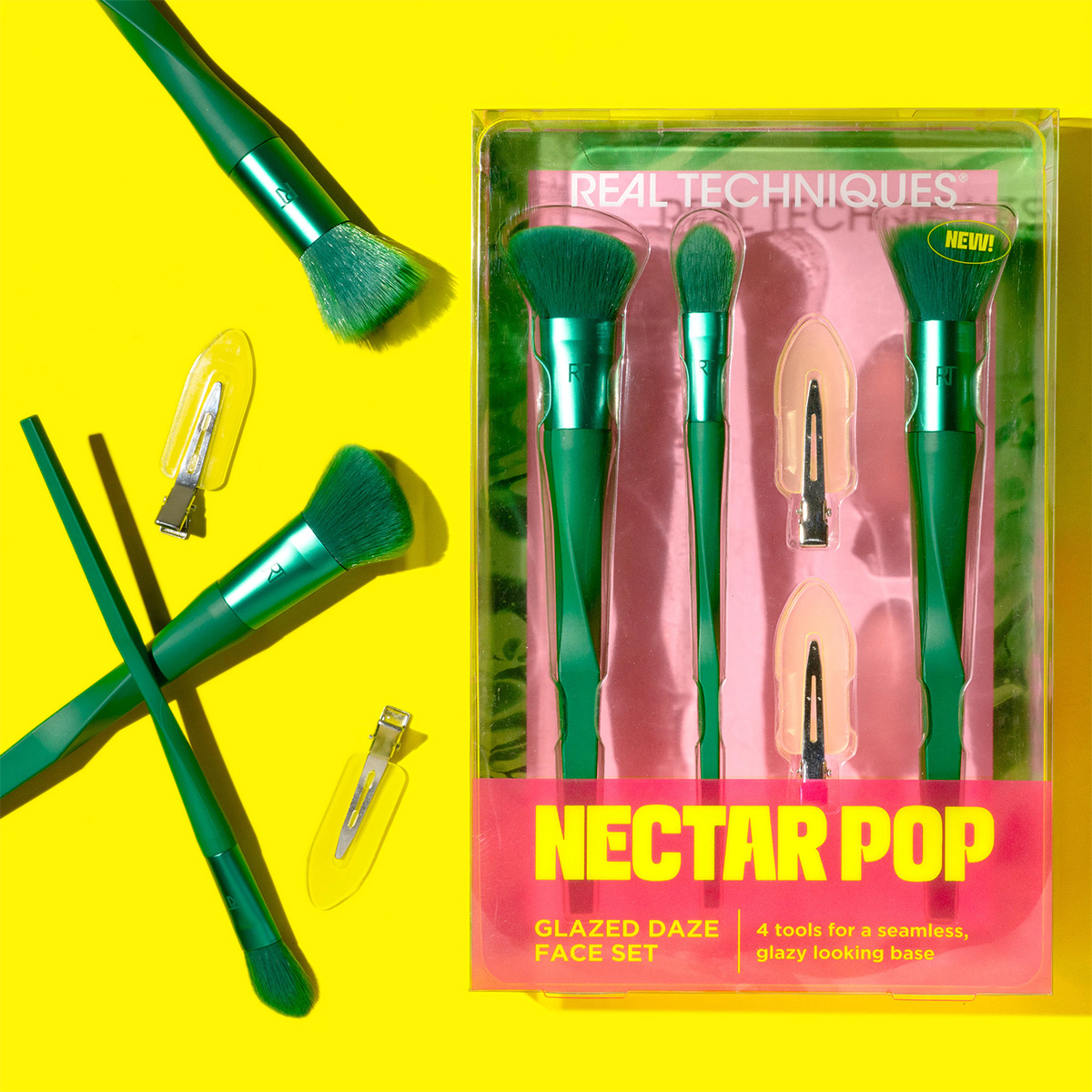 Набор для макияжа Real Techniques Nectar Pop Glazed Daze Face Set 3690₽