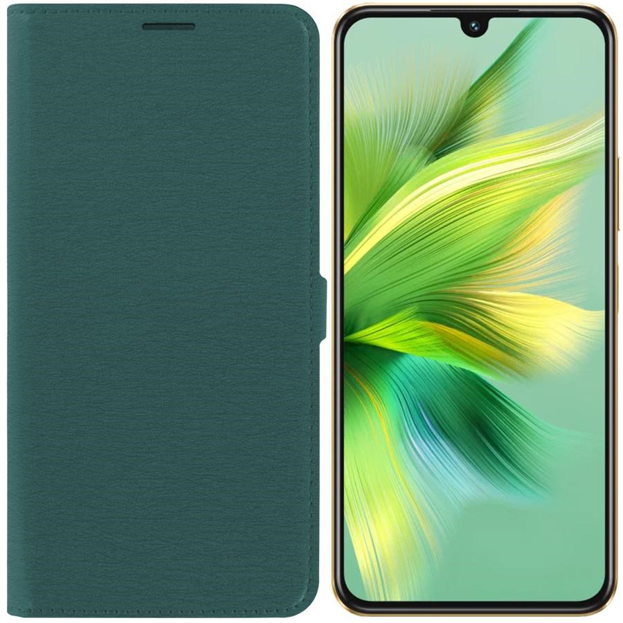 Чехол-книжка Krutoff Eco Book для Infinix Note 30i зелёный опал