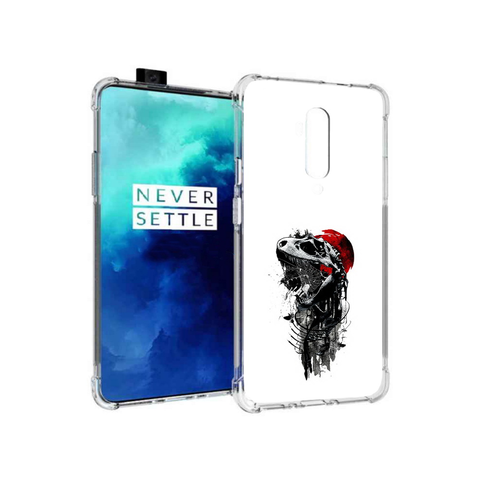 

Чехол MyPads Tocco для OnePlus 7T Pro вымерший динозавр (PT139735.142.284), Прозрачный, Tocco