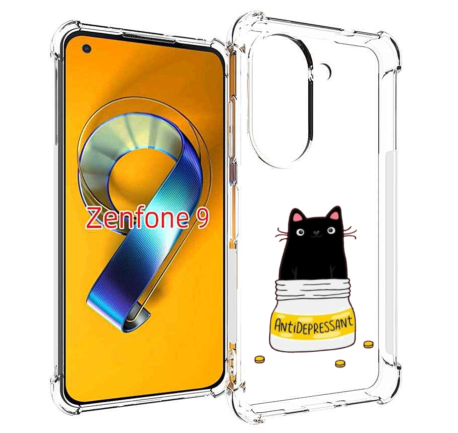 

Чехол MyPads антидепрессант для Asus Zenfone 9 (AI2202), Прозрачный, Tocco