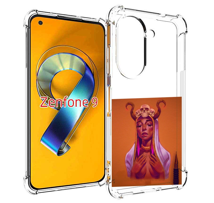 

Чехол MyPads античная-девушка для Asus Zenfone 9 (AI2202), Прозрачный, Tocco