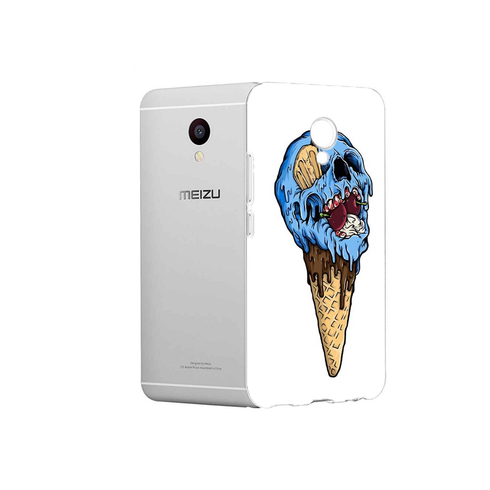 

Чехол MyPads Tocco для Meizu M3 мороженное череп (PT46043.81.484), Прозрачный, Tocco