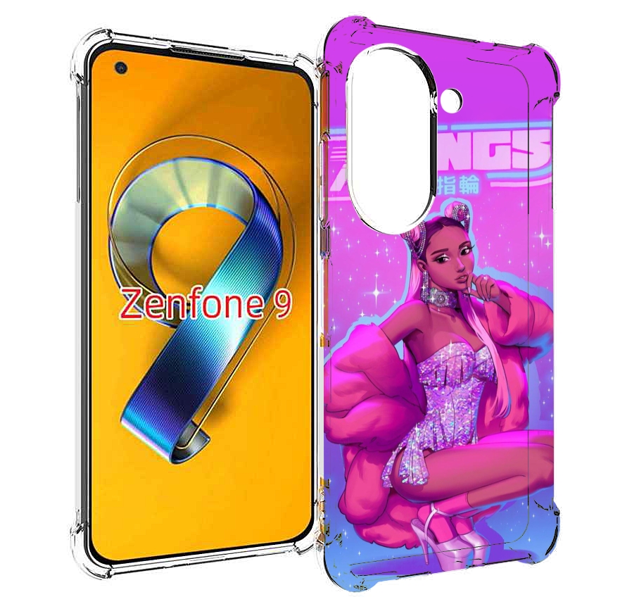 

Чехол MyPads ариана-гранде для Asus Zenfone 9 (AI2202), Прозрачный, Tocco