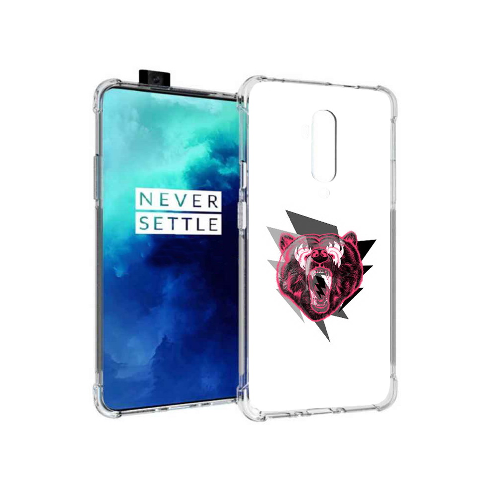 

Чехол MyPads Tocco для OnePlus 7T Pro грозовой медведь (PT139735.142.301), Прозрачный, Tocco