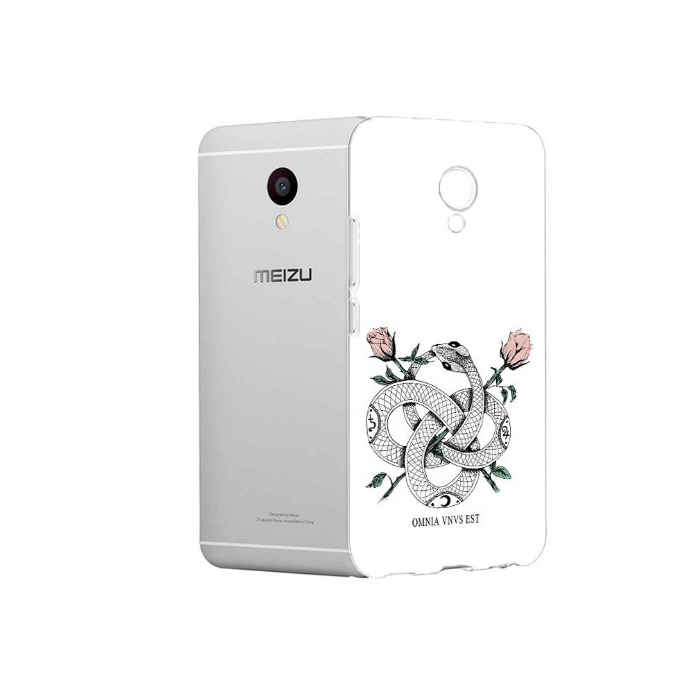 

Чехол MyPads Tocco для Meizu M3 нарисованная змея абстракция (PT46043.81.502), Прозрачный, Tocco