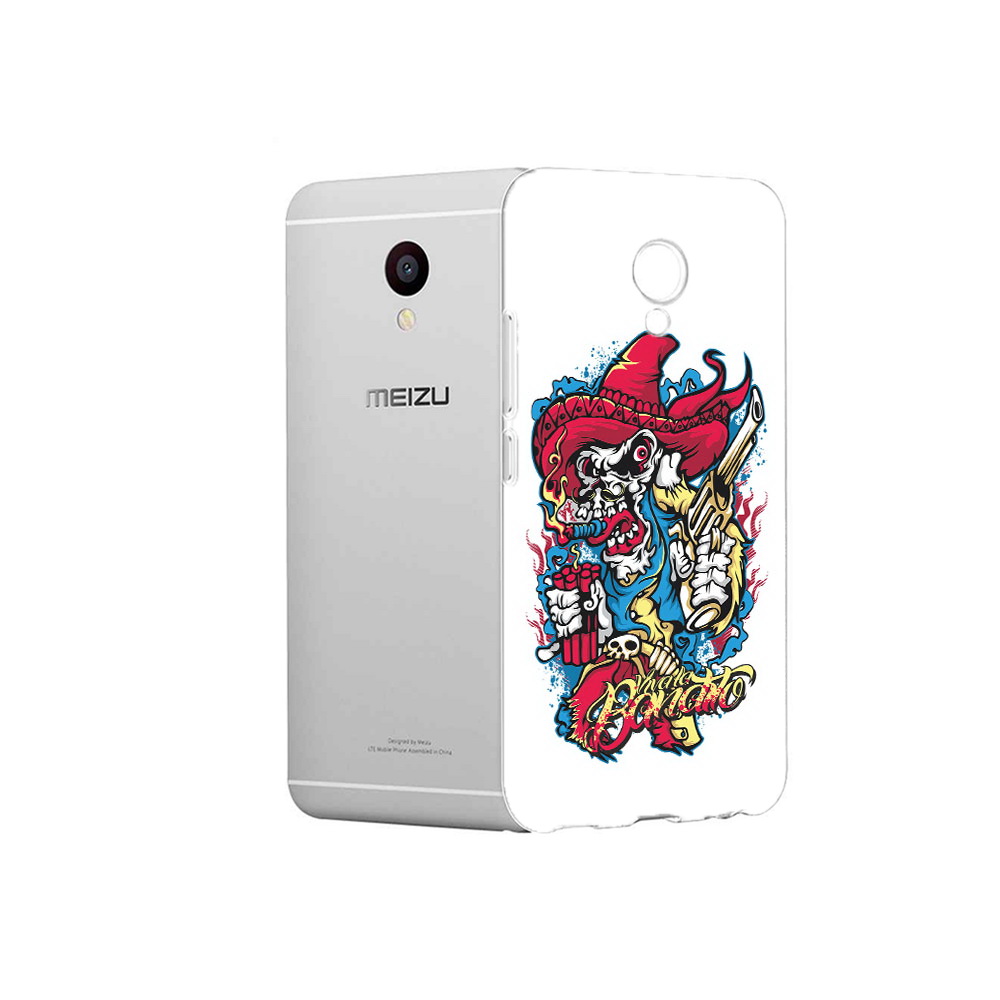 

Чехол MyPads Tocco для Meizu M3 нарисованный скелет с писталетом (PT46043.81.513), Прозрачный, Tocco