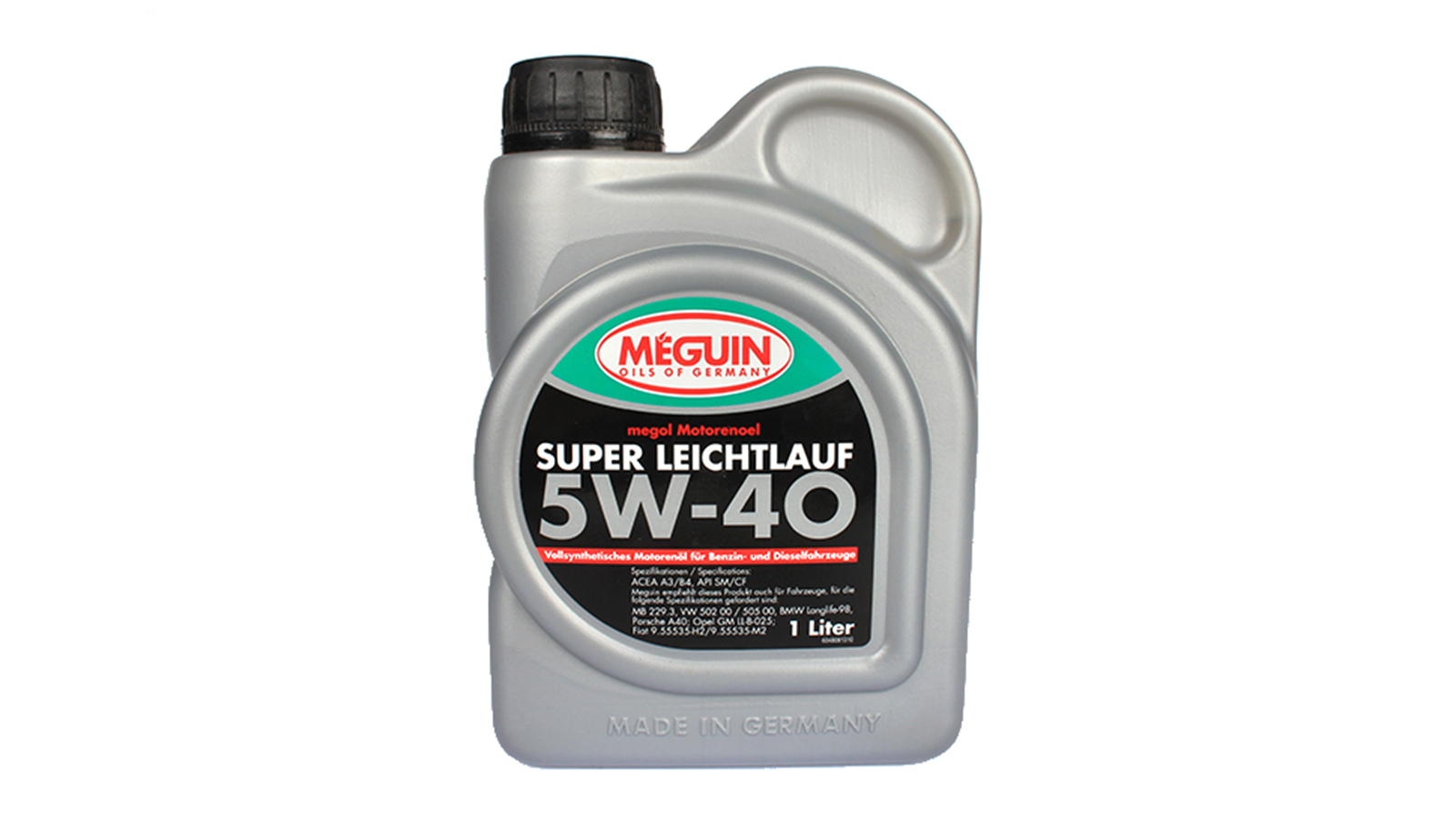 Масло моторное MEGUIN Super Leichtlauf 5W40 1л