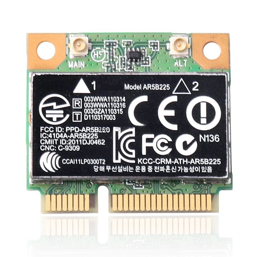 

Приемник Wi-Fi NoBrand Mini PCI-e 802.11n, Зеленый;белый