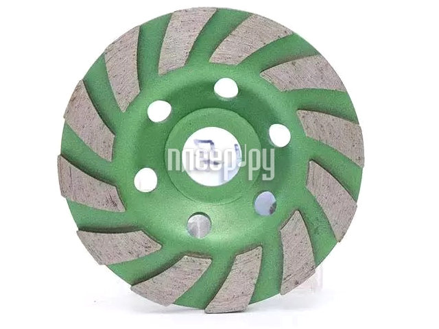 фото Диск s-line алмазный шлифовальный 100mm green l-ht0189 nobrand